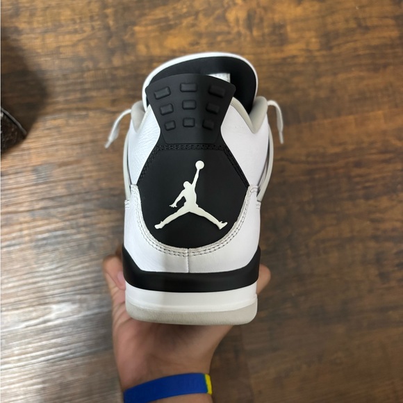 Military Black Jordan 4s slightly used - Picture 3 of 5